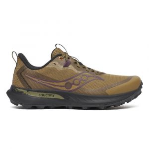 Saucony Peregrine 15 Chaussure Trail Hommes - Le Caramel, Noir, Pointure 44