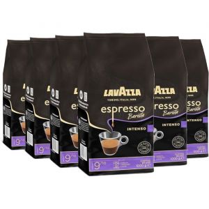 Lavazza Caf&eacute; en Grains - Espresso Barista Intenso - 6 Kg - Intensit&eacute; 9/10 - Torr&eacute;faction Moyenne
