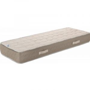 Lot de 2 Matelas 70x190 x 23 cm + 2 Oreillers M&eacute;moire + 2 Prot&egrave;ges Matelas Offerts avec Latex Naturel densit&eacute; 80 Kg/m3 - Tissu 100% Coton - Compatible Sommiers Articul&eacute;s - Soutien Tr&egrave;s Ferme