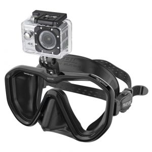 SEAC Appeal Pro, Masque Mono-Verre avec Support caméra