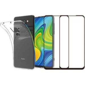 EssentielB Xiaomi Note 9 Coque + Verre trempé x2