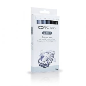 Copic Ciao Ensemble comprenant Marqueur - Gris Tones