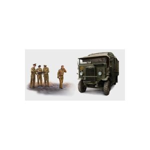 ICM Figurines 35604 MAQUETTE MONTGOMERYS OFFICE WITH STAFF 1/35 1/35 - Figurines historiques 35604