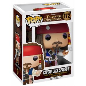 Funko Figurine Pop! Pirates des Caraïbes : Captain Jack Sparrow