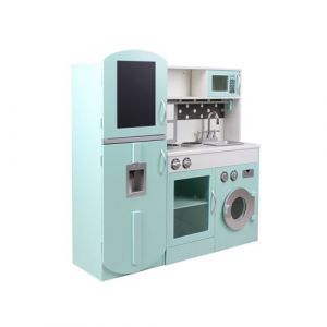 Cuisine en bois pour enfant 3 portes avec frigo Fizzy