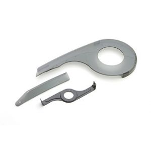 Peruzzo C3C227 Carter 46 Dents Cruiser Reason. Argent Unisex-Adult, Taille Unique