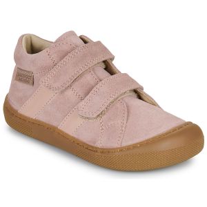 Naturino Baskets montantes enfant BAREFOOT SABBY VL SUEDE Rose - Taille 20,21,22,23,24,25