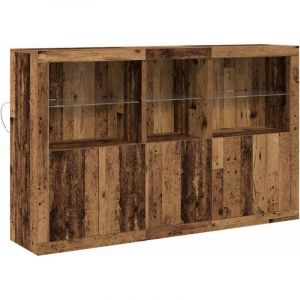 VidaXL Buffet Bois ancien 162 x 37 x 100 cm Bois d'ingénierie