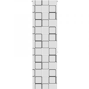 VidaXL Store enrouleur de douche 80x240 cm largeur du tissu 76 cm