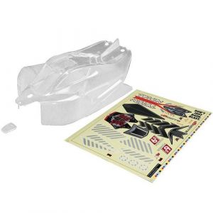 Ar406106 Body Clear W/ Decals Typhon 6s Blx