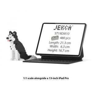 Blocs de construction - JEKCA - Mini Husky - 480 pièces - Plastique - Noir