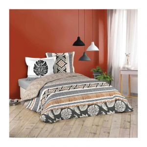 PARURE DE LIT 3 PIECES 260 x 240 CM IMPRIME 42 FILS ALLOVER VEA