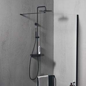 Ideal Standard Ceratherm S200 Colonne de douche avec mitigeur thermostatique en applique, A7631XG,