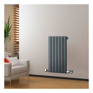 Hudson Reed Radiateur design horizontal Delta 63,5 cm x 42 cm x 8,4 cm