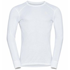 Odlo T-Shirt ML Active Warm Eco White Sous-vêtements techniques Homme