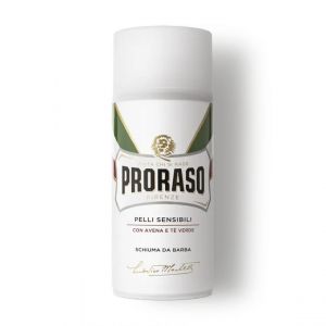 Proraso Mousse à Raser Blanche pour les Peaux Sensibles 50ml