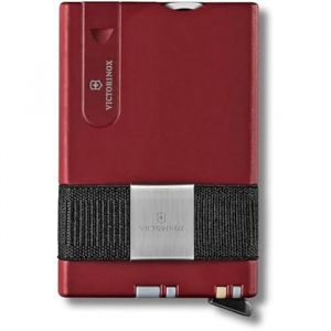 Victorinox Portefeuille 2 en 1 - Smart Card Wallet - 10 fonctions - Fabriqu&eacute; en Suisse - Rouge iconique
