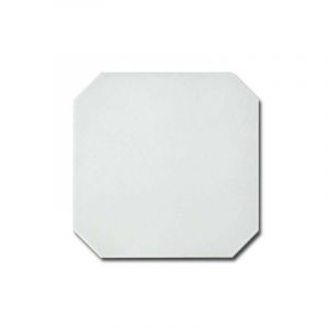 Octagon - Blanco Mate - Carrelage 20x20 Cm Octogonal Blanc Mate