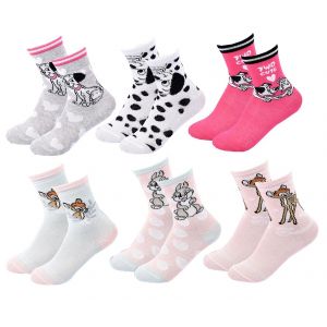 Chaussettes Pack Fille Disney Classic Pack De 6 Paires 0987