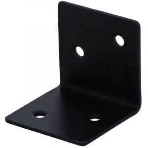 Suki Equerre acier zingue noire Magnodur 40x40x40