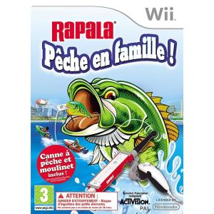 Rapala We Fish + Canne à pêche [Wii]