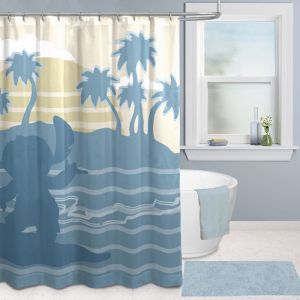 Rideau de douche Lilo et Stitch