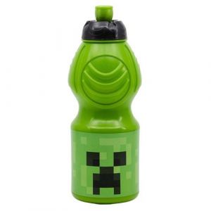 Image de Stor gourde Mincecraft junior 400 ml verte