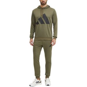 Adidas Chandal bl french terry hd ts homme vert foncé