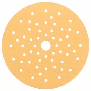 Image de Bosch 50 Disques abrasifs pour ponceuse excentrique, Ø 150 mm, multi-perforation Grain 60 2608621016