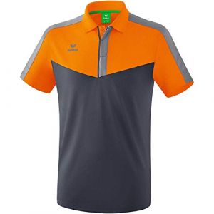 Erima Chemise Polo Squad S Orange / Grey / Grey Light