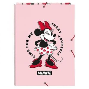 Safta Classeur Minnie Mouse Me time Rose A4