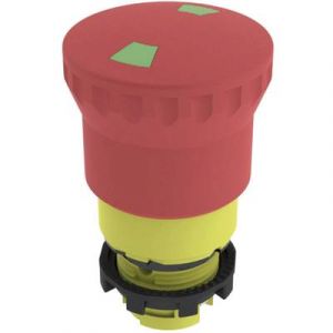 Pizzato elettrica Arrêt d'urgence E21PEPF4531 jaune, rouge déverrouillage par traction 1 pc(s)