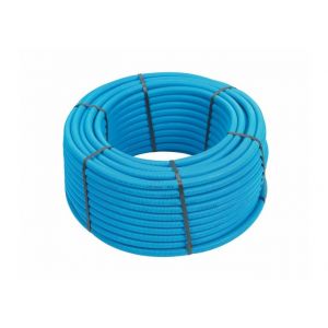 Image de Henco 25M Tube multicouche pré-gainé bleu - Ø32x3,0