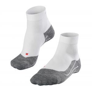 Falke RU4 - Chaussettes course &agrave; pied Homme - gris/blanc EU 42-43 Chaussettes Running