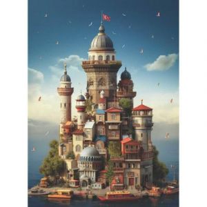 Anatolian Puzzle 1000 pièces : Kiz Kulesi