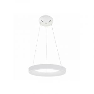 Image de Italux Suspension moderne Giulia blanc