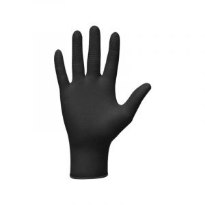 Top Car Gants jetables ambidextres nitrile 240mm 0,18mm noir T9 mercator - 65153