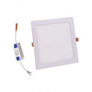 Silamp Spot led Extra Plat Carr&eacute; 12W Blanc cct - 3000K/4000K/6000K