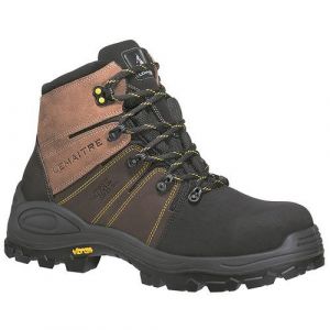 Lemaitre Chaussures de sécurité Trek Brun S3 CI SRC 100% Non métalliques