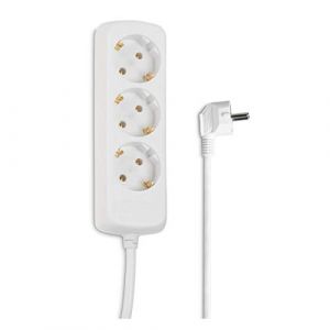 Image de Hama 30381 Panneau de distribution 3 sockets. Blanc - 1.4m