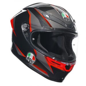 AGV K6 S Black/Grey/Red L Casque