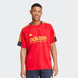 Adidas House Of Tiro Nations Pack Tee Originals, Apparel, better scarlet/legend ink/bold gold, taille: M - Couleur Rouge - Taille M