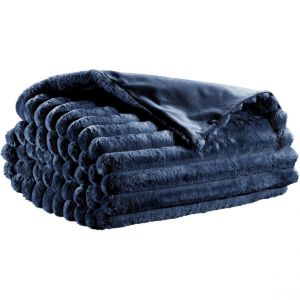 Declikdeco Plaid Alice Marine