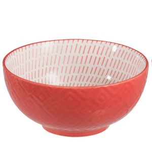 Jolipa Bol corail tropical en porcelaine