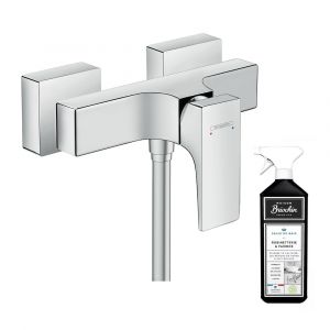 Hansgrohe Mitigeur douche mécanique Metropol chromé + nettoyant Briochin