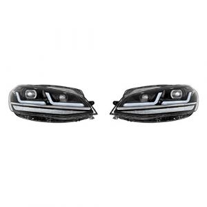 Osram Auto LEDHL109-BK LHD LEDriving Black Edition Phare avant, Feu de route, Feu diurne