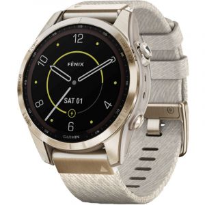 Garmin Pulsuhr / Tracker - Smartwatch - Unisex - Fenix 7S Sapphire Solar - 010-02539-39