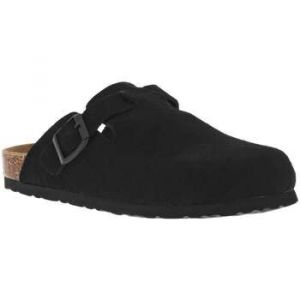 Xti Pour femme. Sabots en cuir 142871 noir