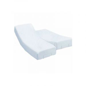 Protège-matelas 140 x 200 cm molleton lit électrique 100% coton France