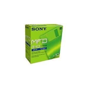 Sony 10MFD2HDCF - Disquette 1.44 Mo 3.5" (Pack de 10)